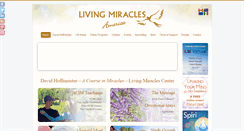 Desktop Screenshot of livingmiraclescenter.org